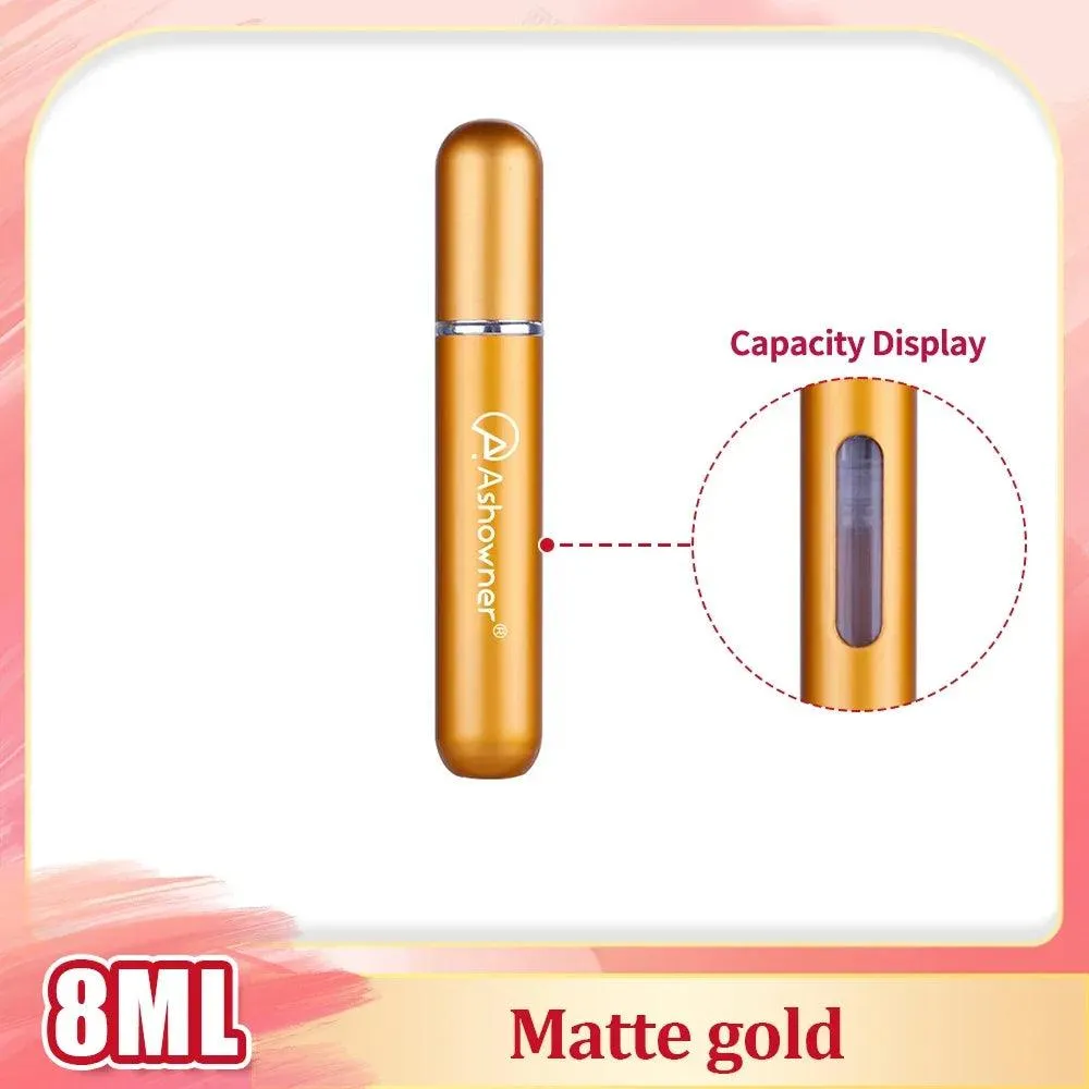 Mini Aluminum Atomizer Perfume Spray: Portable, Eco-Friendly, Durable Fragrance Container