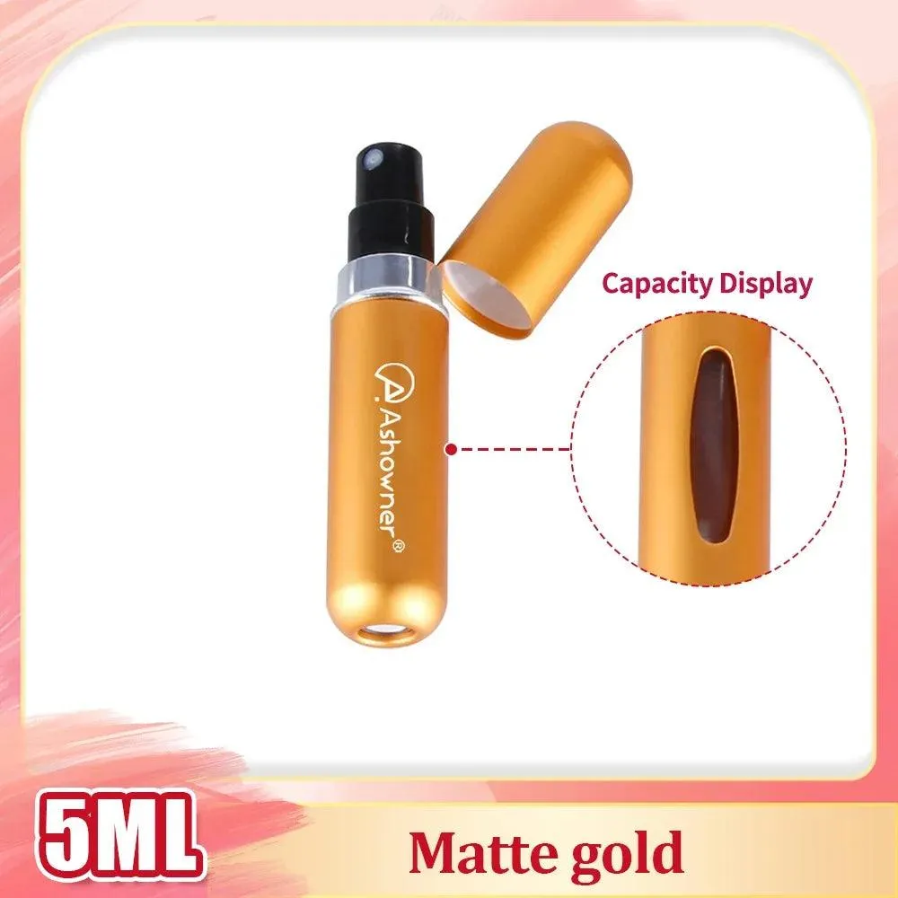 Mini Aluminum Atomizer Perfume Spray: Portable, Eco-Friendly, Durable Fragrance Container