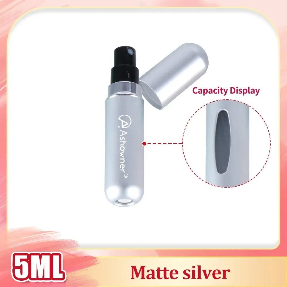 Mini Aluminum Atomizer Perfume Spray: Portable, Eco-Friendly, Durable Fragrance Container