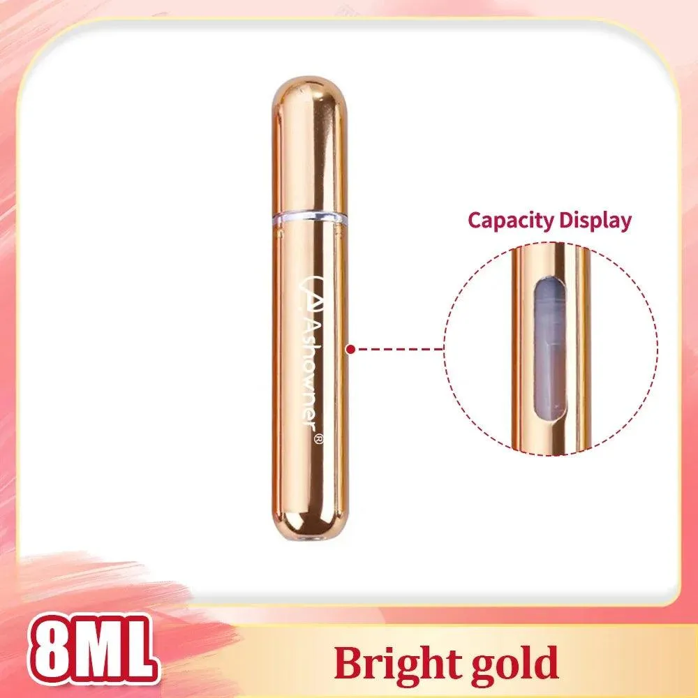 Mini Aluminum Atomizer Perfume Spray: Portable, Eco-Friendly, Durable Fragrance Container