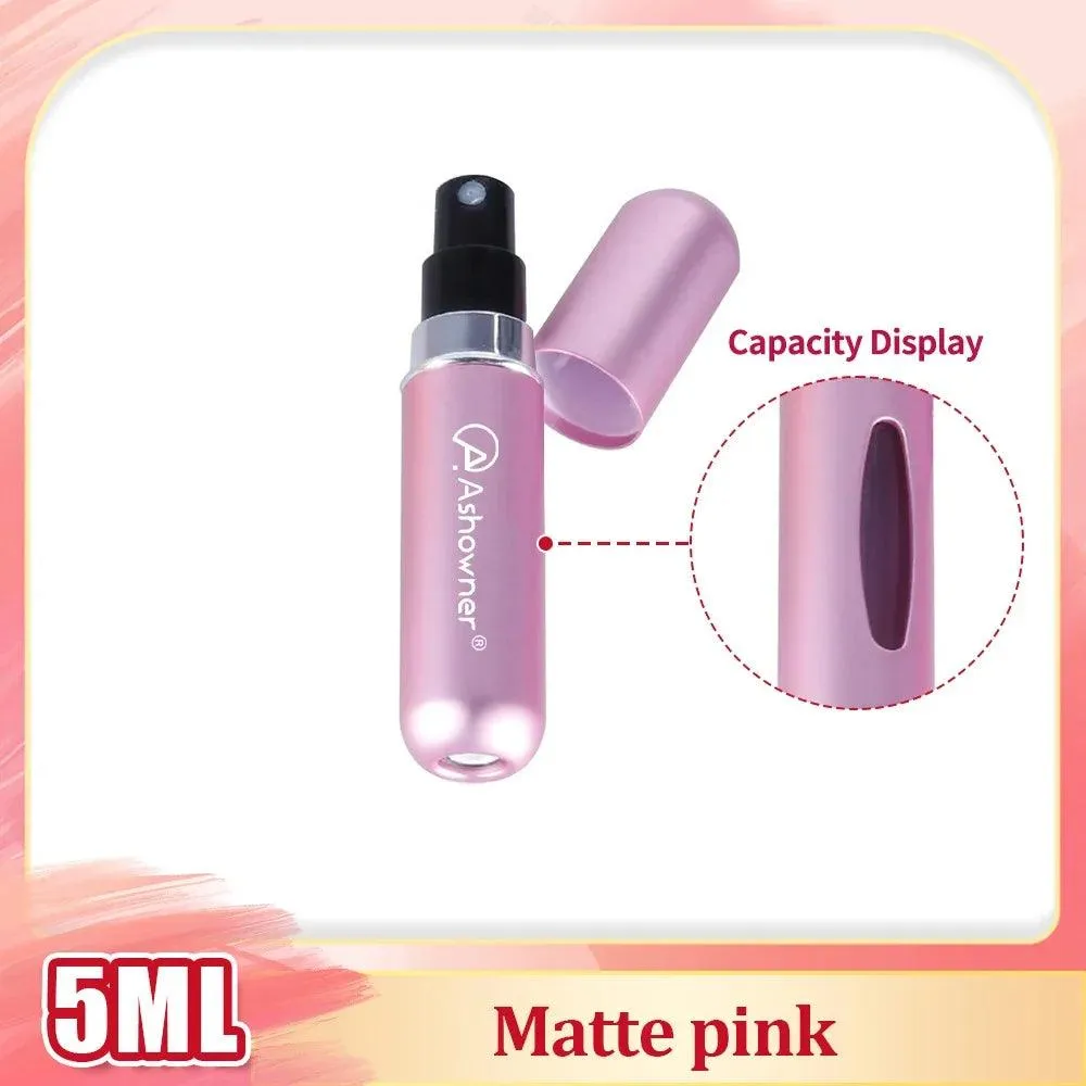 Mini Aluminum Atomizer Perfume Spray: Portable, Eco-Friendly, Durable Fragrance Container