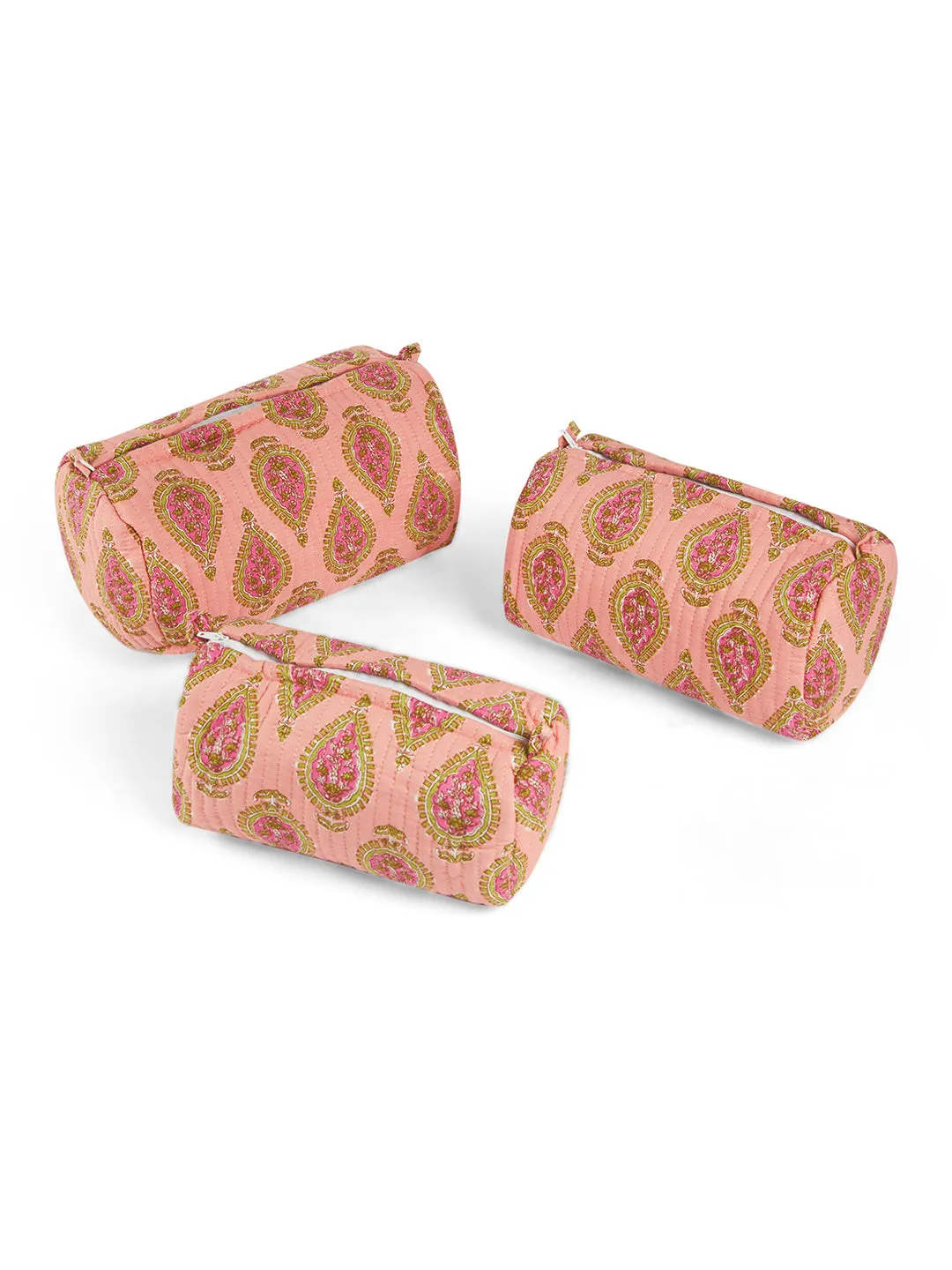 Motif Chic Quilted Pouches (Set of 3)