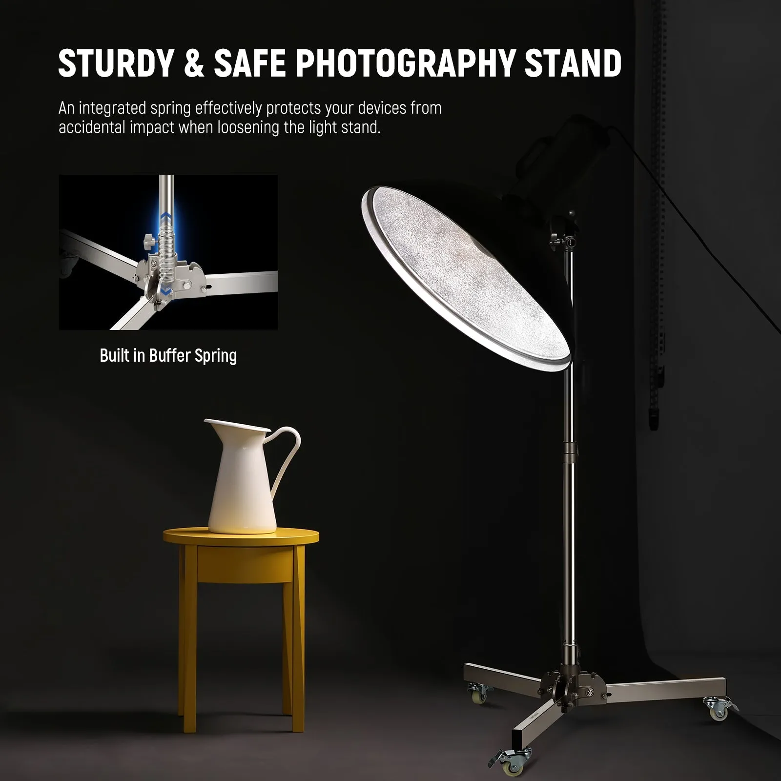 NEEWER ST98SS Heavy Duty Light Stand