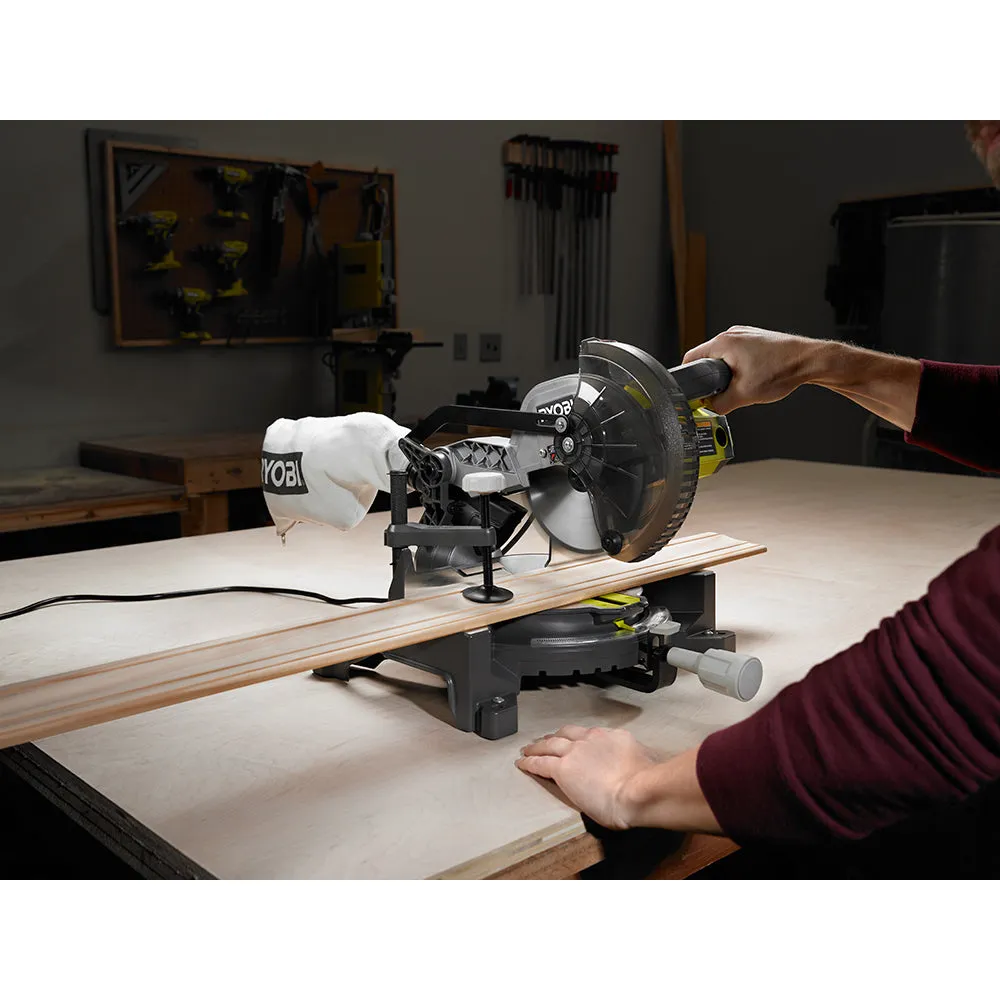 Open Box -  Ryobi TS1144 Compound Miter Saw with Laser 7-1/4 in.