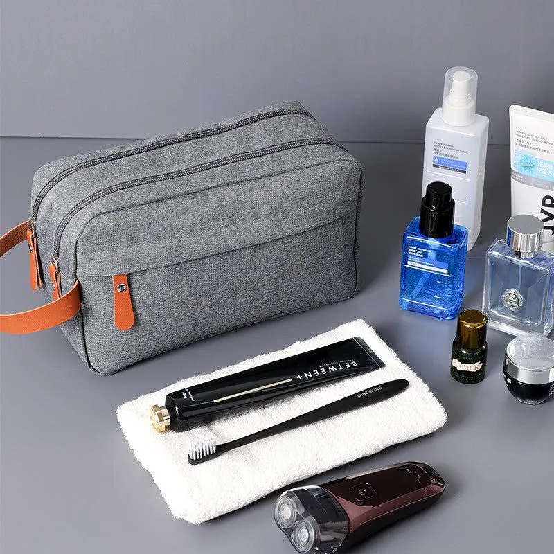 Oxford Canvas Toiletry Organizer Bag