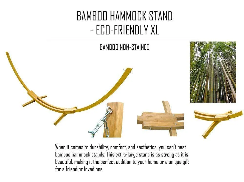 Poolside | Lake Hammock with Bamboo Stand