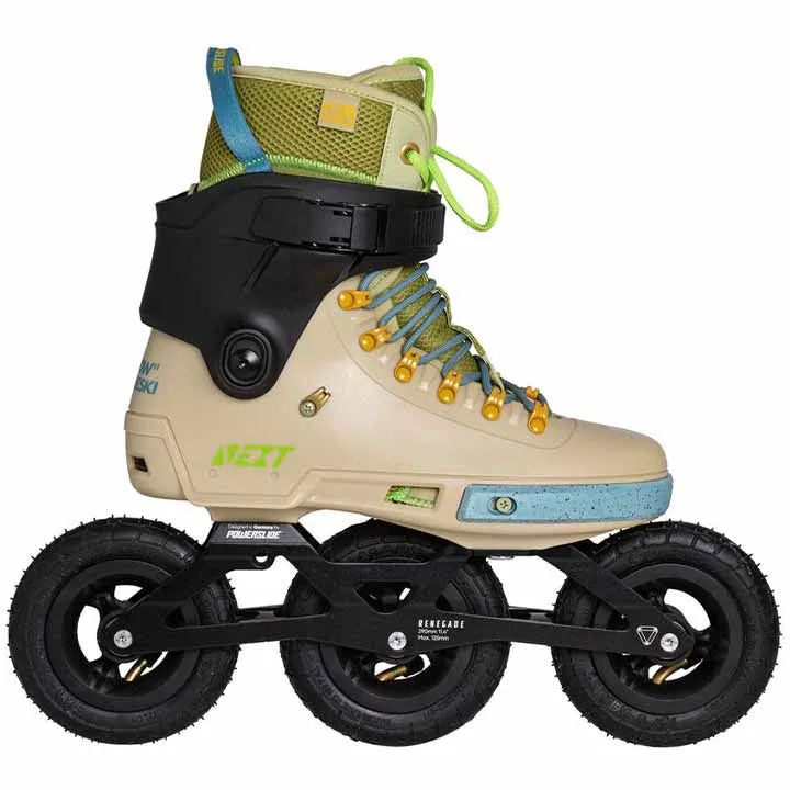 ✈️Powerslide Next Renegade Werbeski Pro 125 Skates