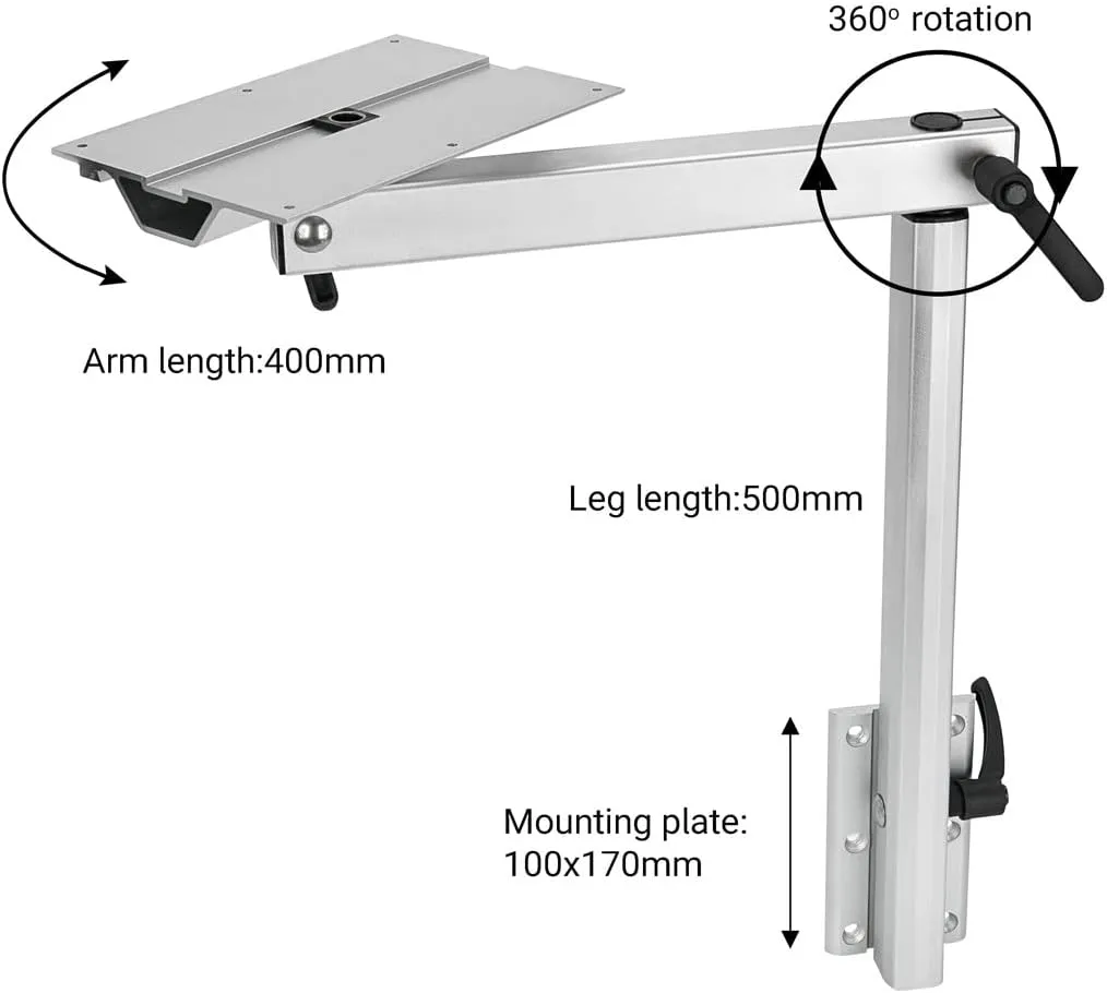 Premium Swivel Table Leg