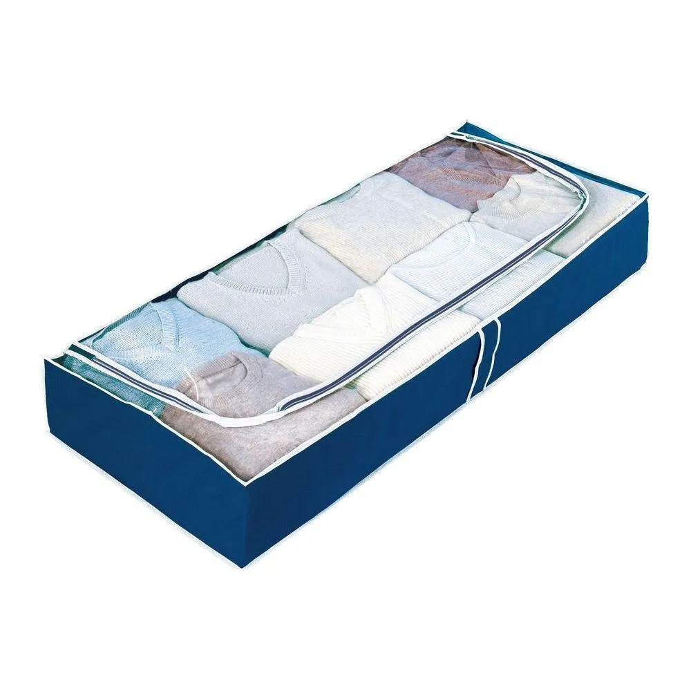 Prime Under Bed Storage Box Blue