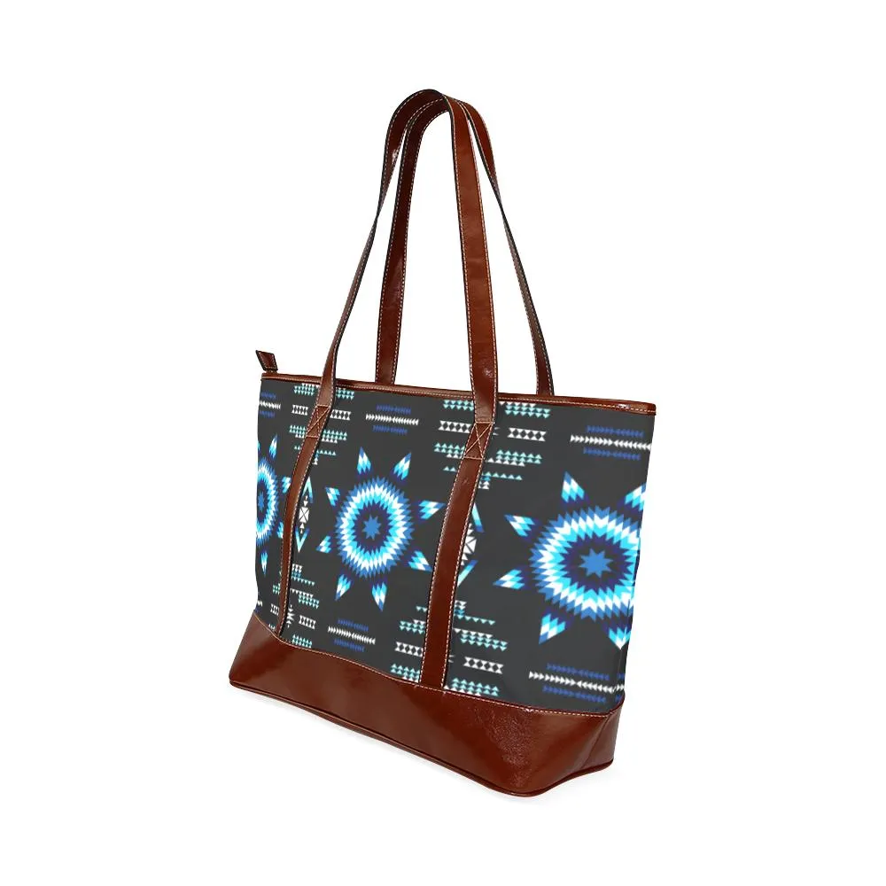 Rising Star Wolf Moon Tote Handbag