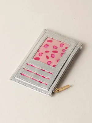 Skyler Card Holder - Silver