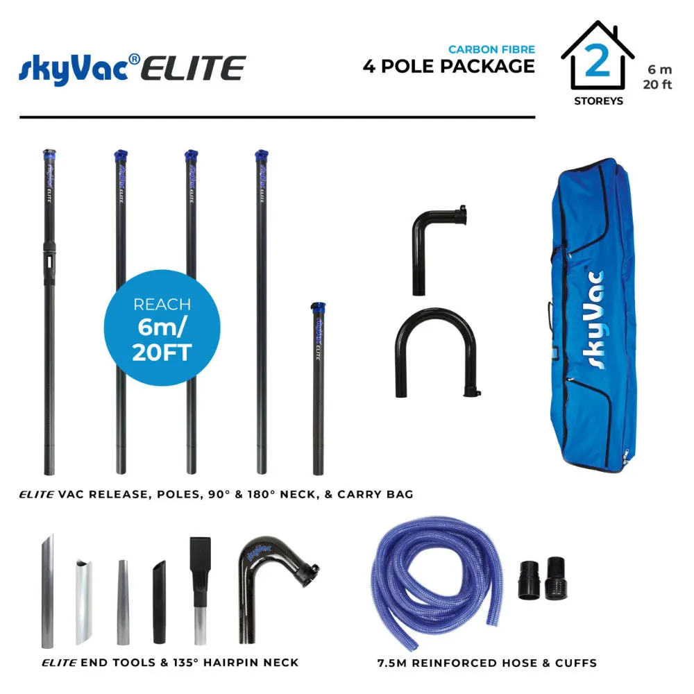 SkyVac Elite Pole Set