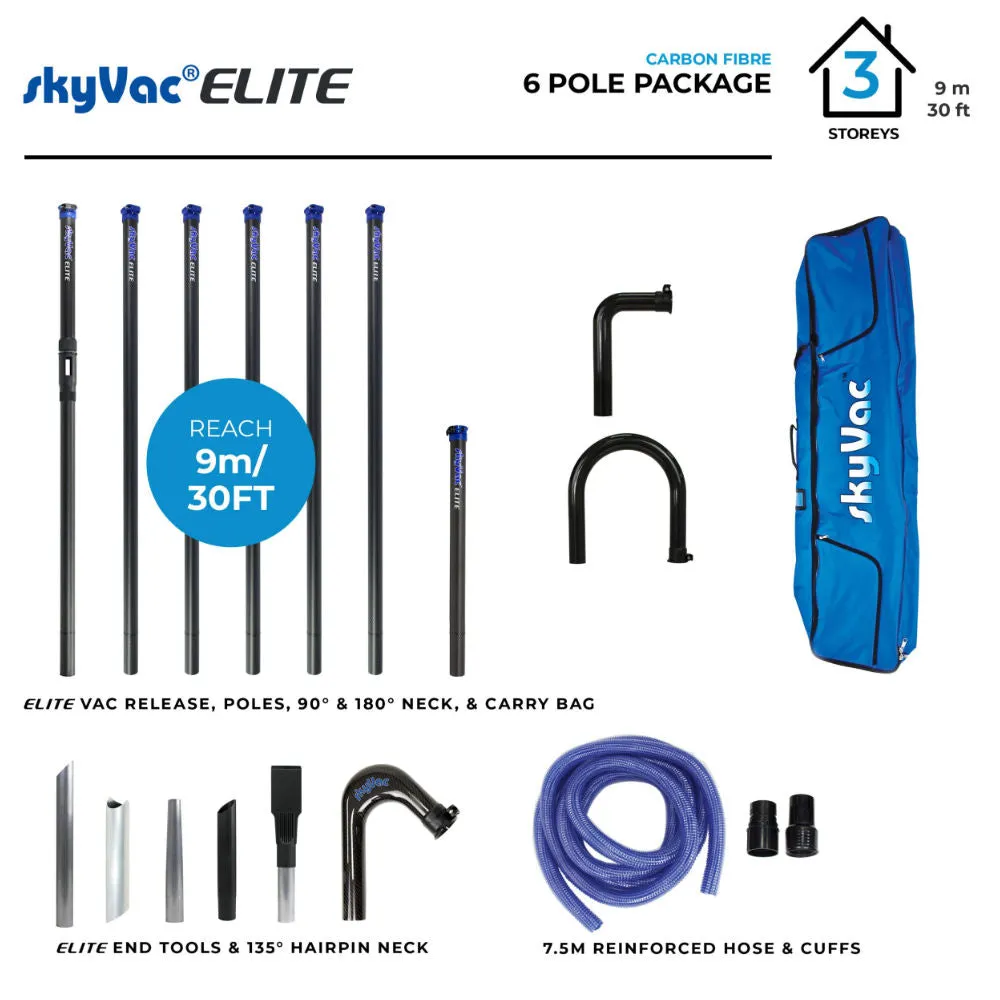 SkyVac Elite Pole Set