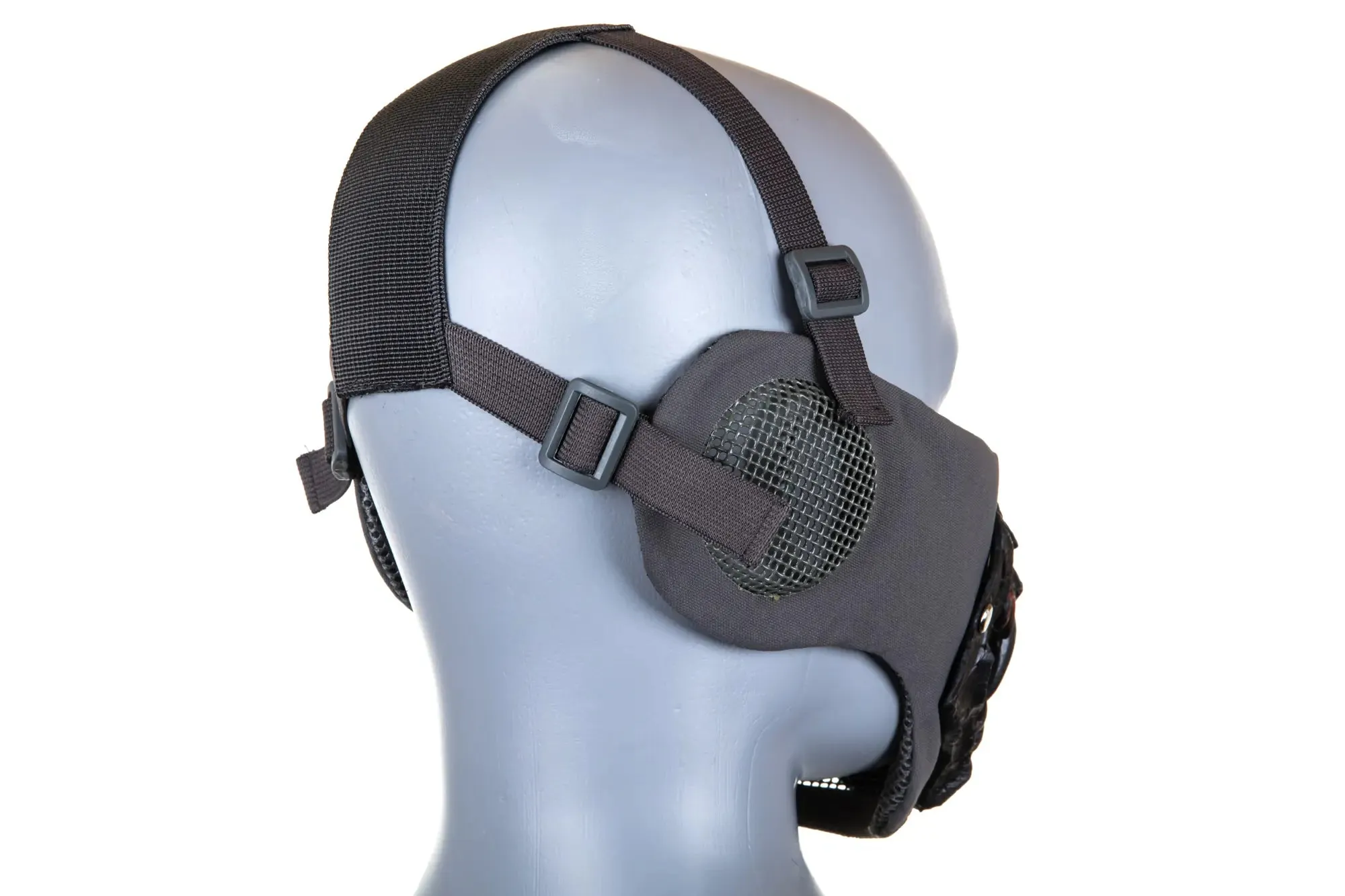 Stalker EVO PLUS Fangs Ear Protection Grey mask