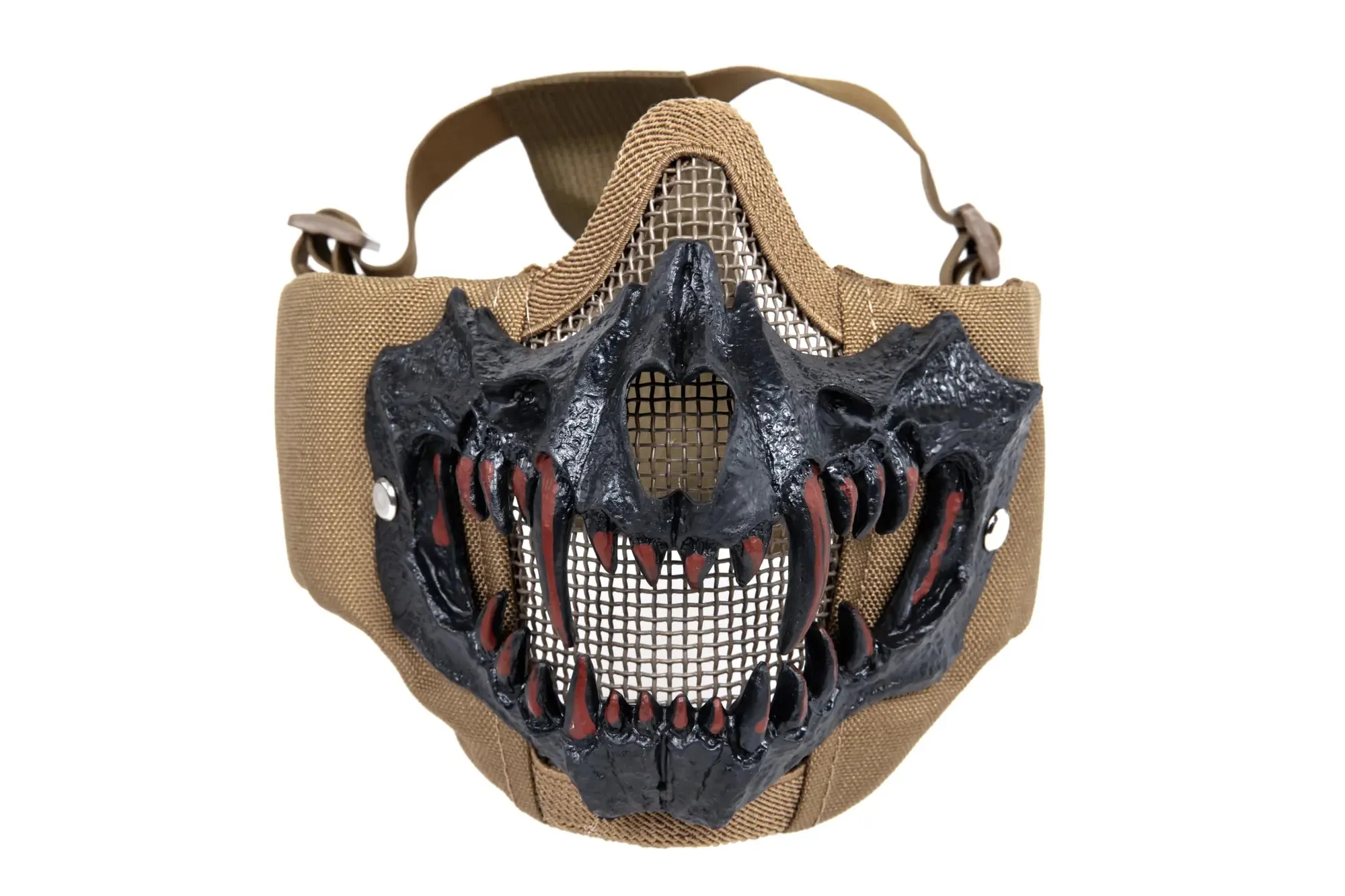 Stalker EVO PLUS Fangs Ear Protection Mask Tan