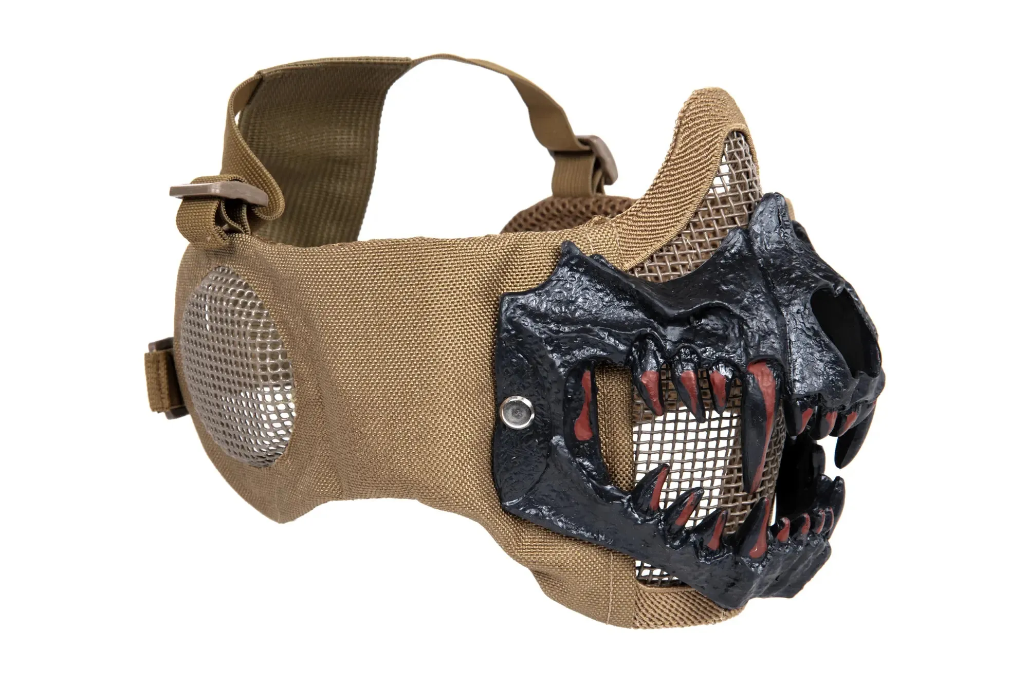 Stalker EVO PLUS Fangs Ear Protection Mask Tan