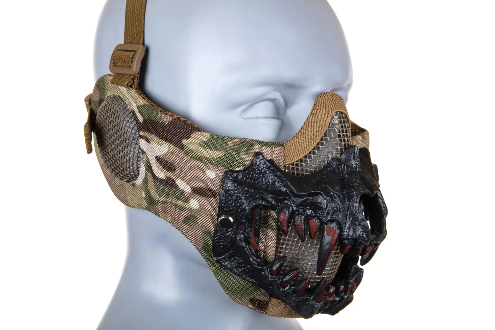 Stalker EVO PLUS Fangs Ear Protection Multicam mask