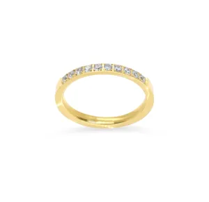 STELLA GOLD ETERNITY STACKABLE RING