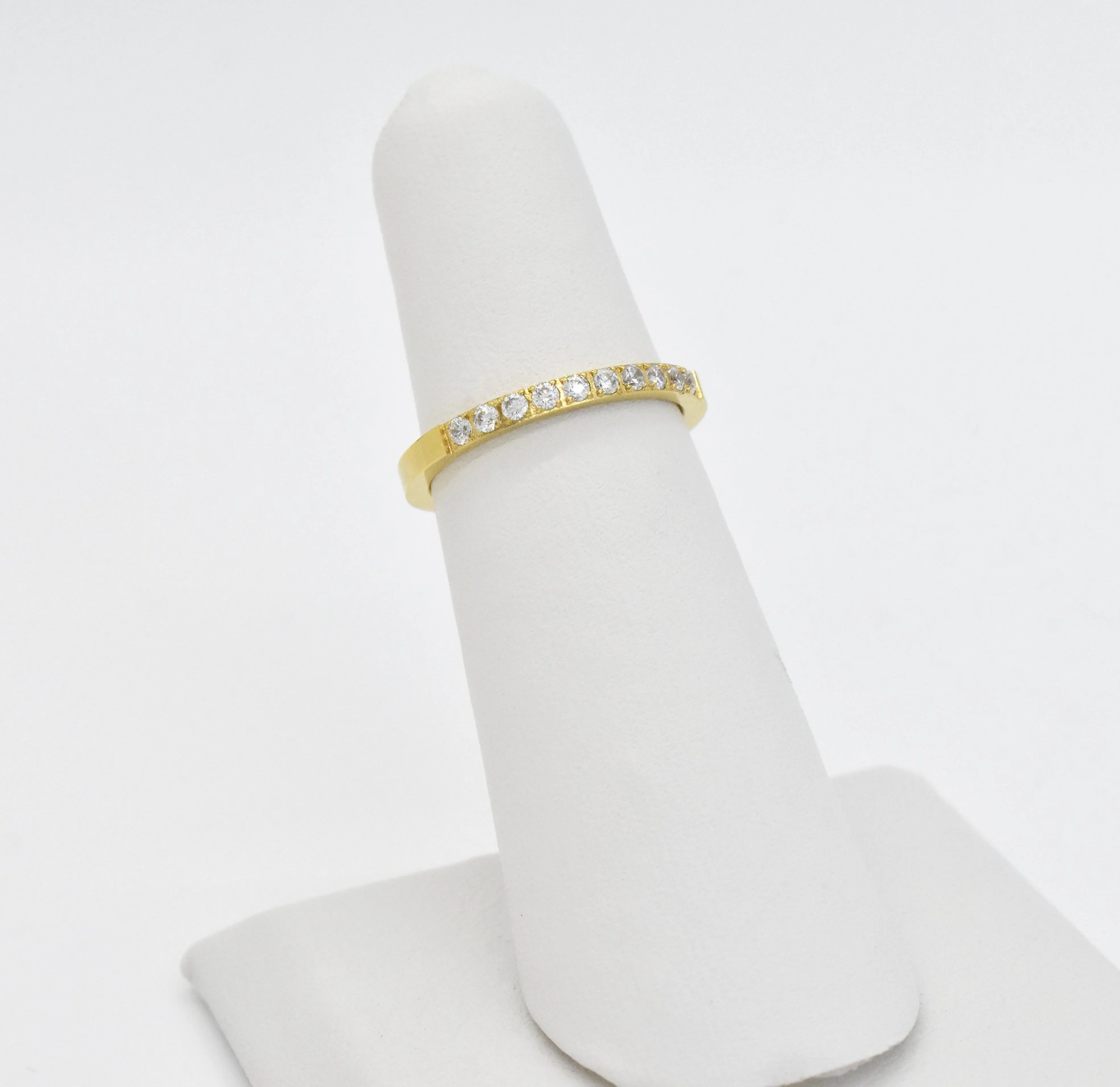 STELLA GOLD ETERNITY STACKABLE RING