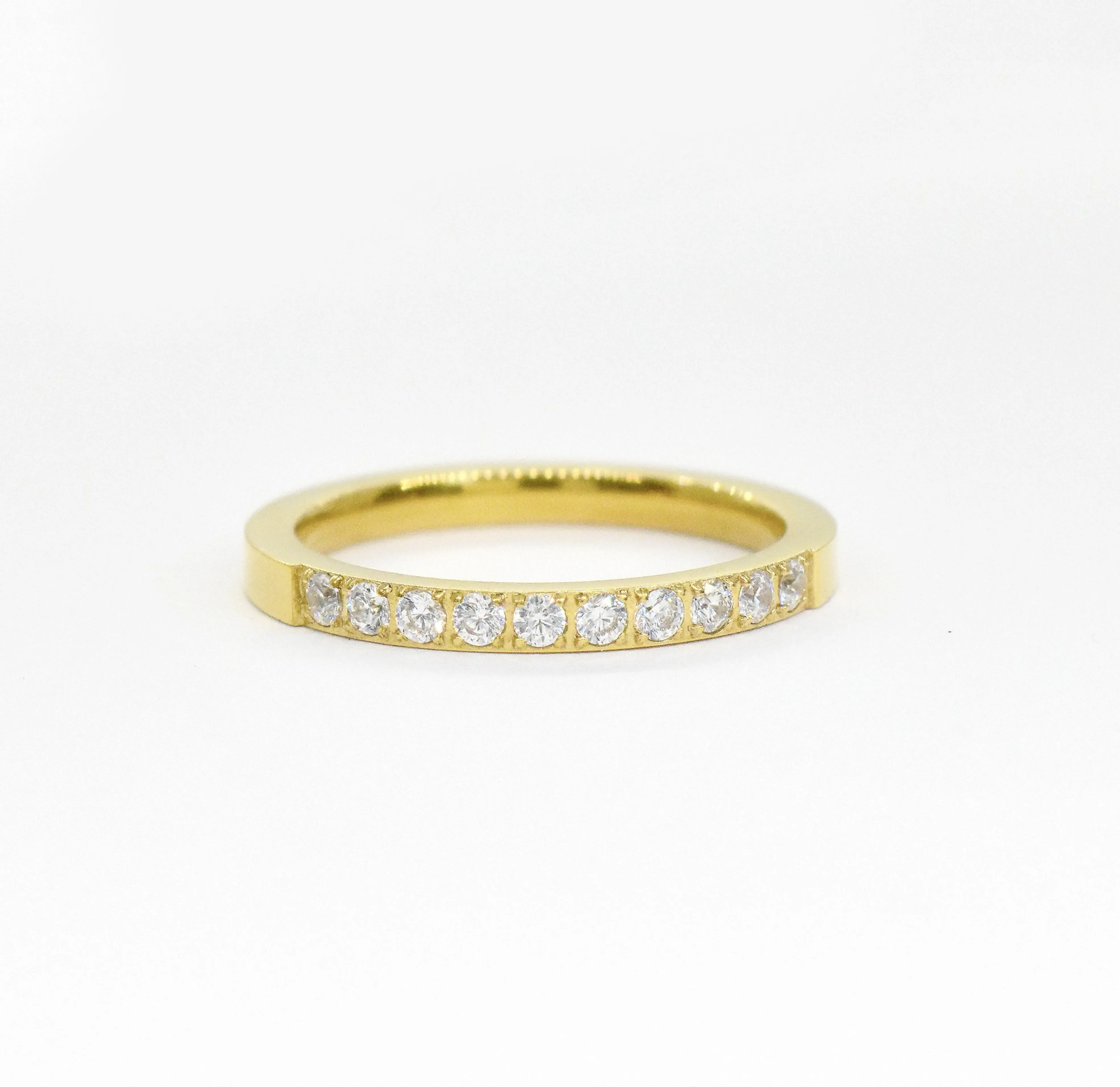 STELLA GOLD ETERNITY STACKABLE RING