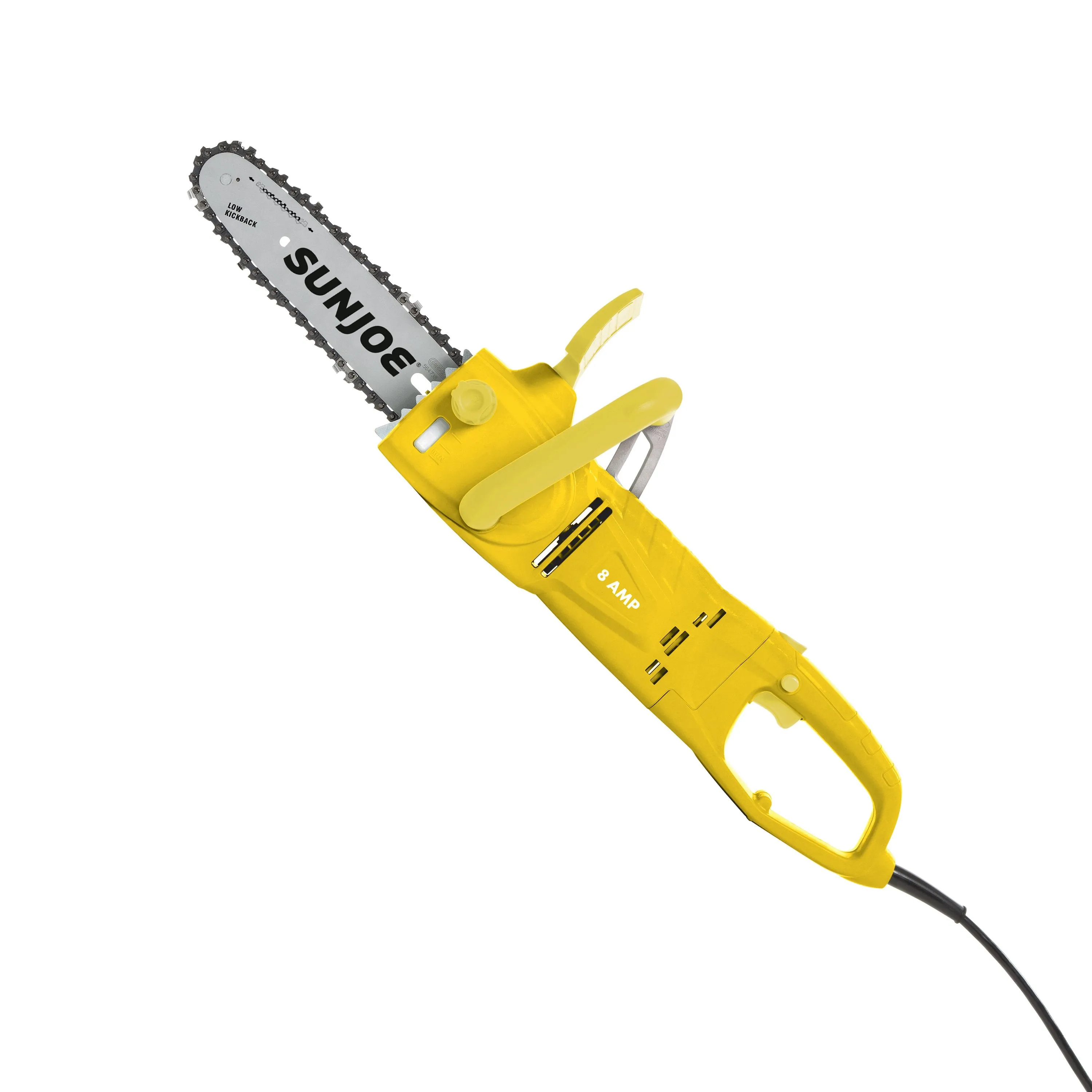 Sun Joe SWJ807E-YEL Electric Convertible Pole Chain Saw | 10 inch | 8.0 Amp (Yellow)