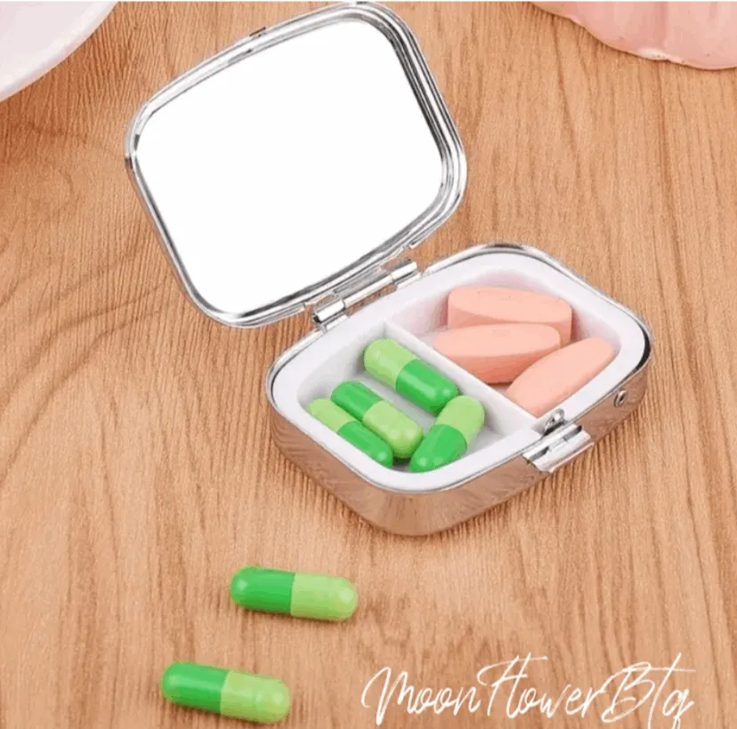 Tree of Darkness Pill Case Travel Container