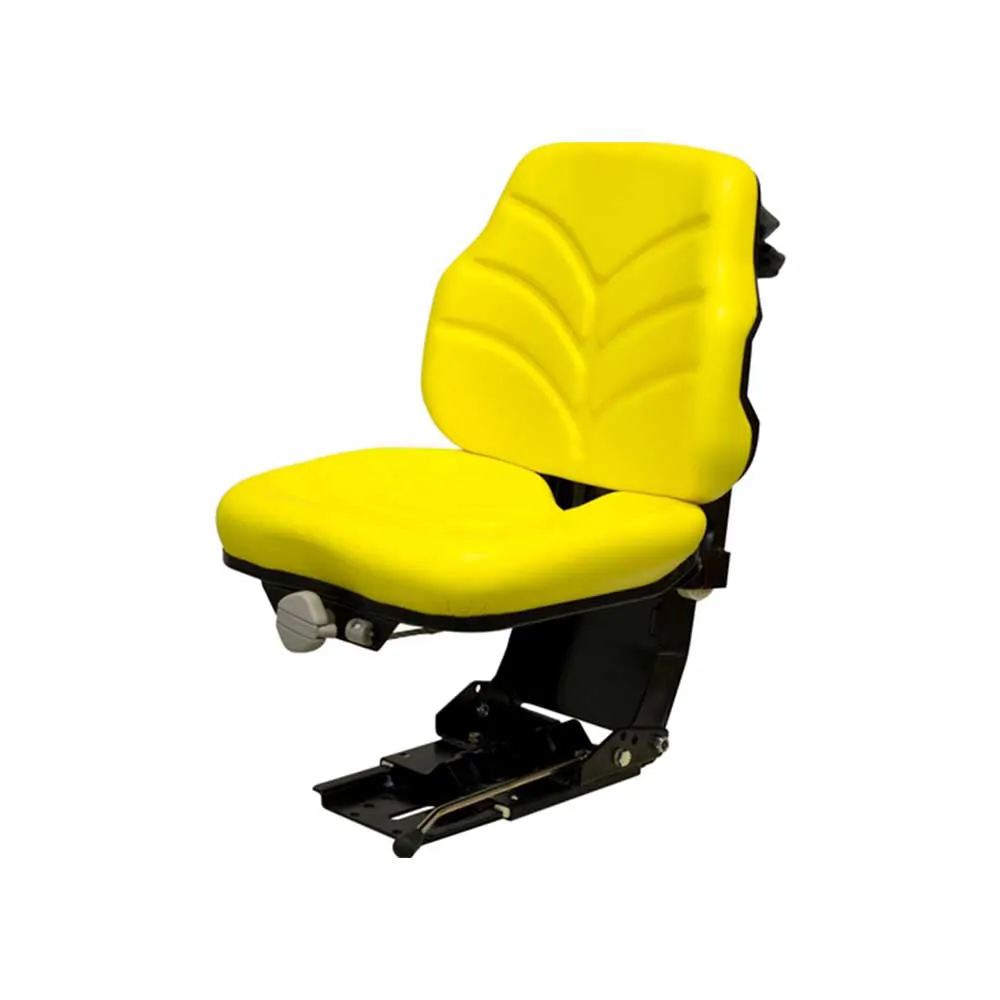 Uni Pro | KM 117 Utility Suspension Seat | Yellow Vinyl (7736.KMM)