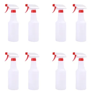 US 8-16Pc 16Oz Refillable Spray Bottles Perfect for Cleaning Solutions, Hair