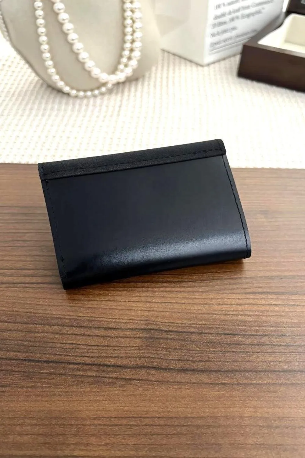 Zenana Wallet Compact Trifold Flap Small